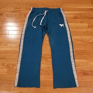 Pink boyfriend wide leg sweatpant joggers S